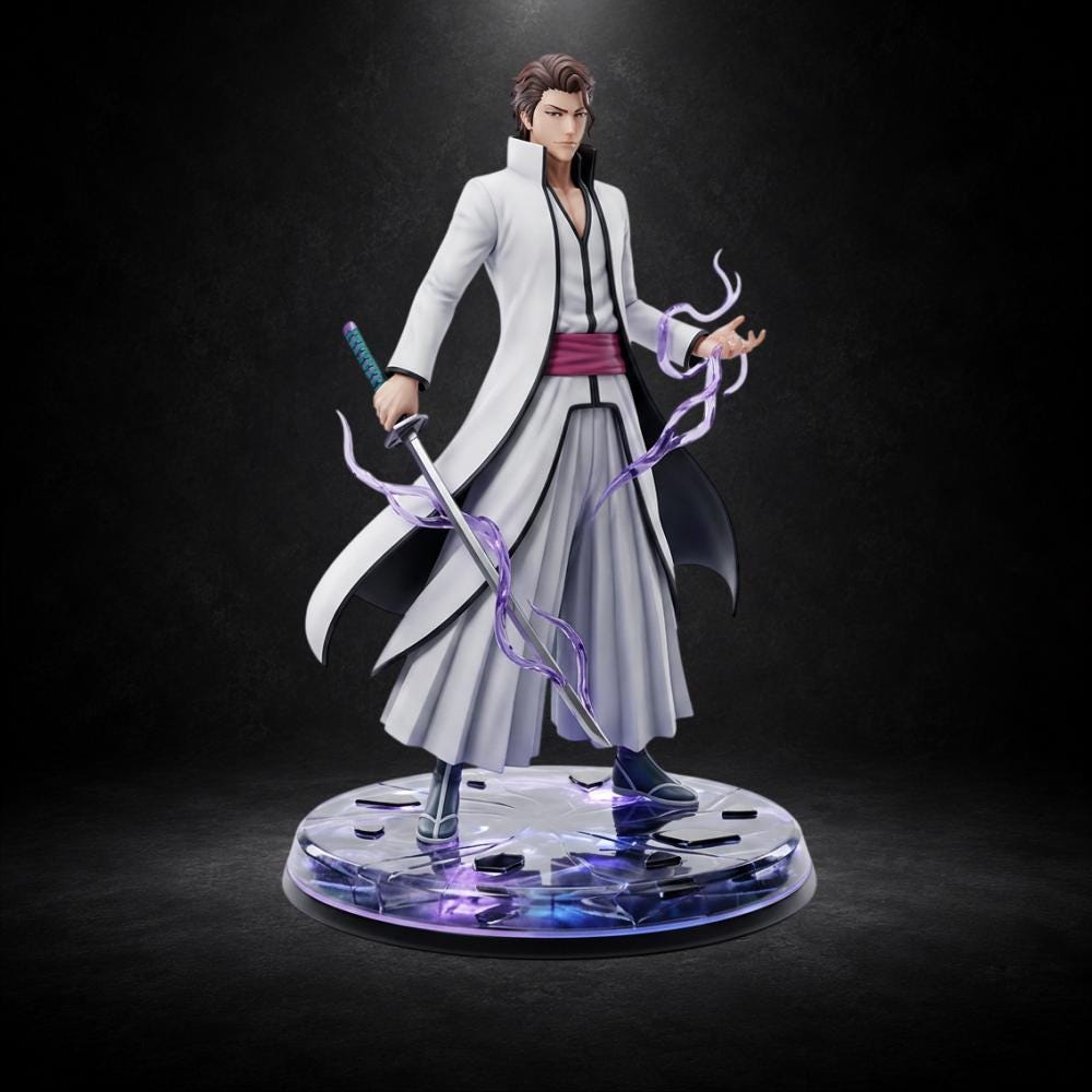 Bleach aizen figure - Etsy 日本