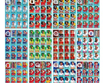 Pegatinas imprimibles del Mundial 2026 / Álbum en PDF +900 pegatinas de fútbol / Los 48 equipos / Descarga instantánea de cromos de fútbol del Mundial de la FIFA 2026