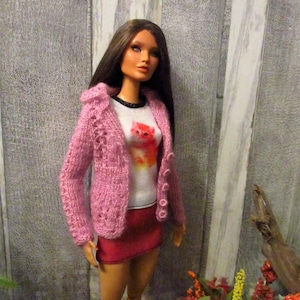 ropa tejida para muñecas barbie
