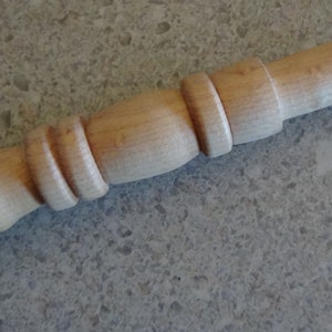 45 grns BLACK POWDER Measurer for Muzzleloaders- Bird&#39;s Eye Maple wood