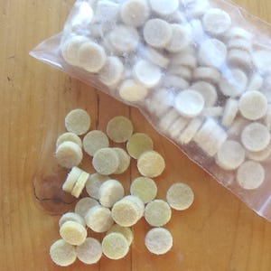 100- 36 Cal Natural Pre-Lubed 100% Wool Wads