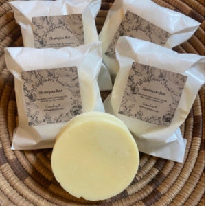 Shampoo & Conditioner Bar Set, Hand Crafted, Eco-Friendly, No Waste, Solid Shampoo and Conditioner