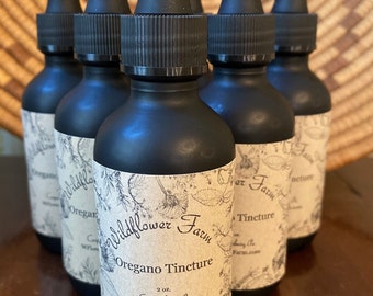 Oregano Tincture, Three Blend Oregano Tincture, Apothecary Tincture