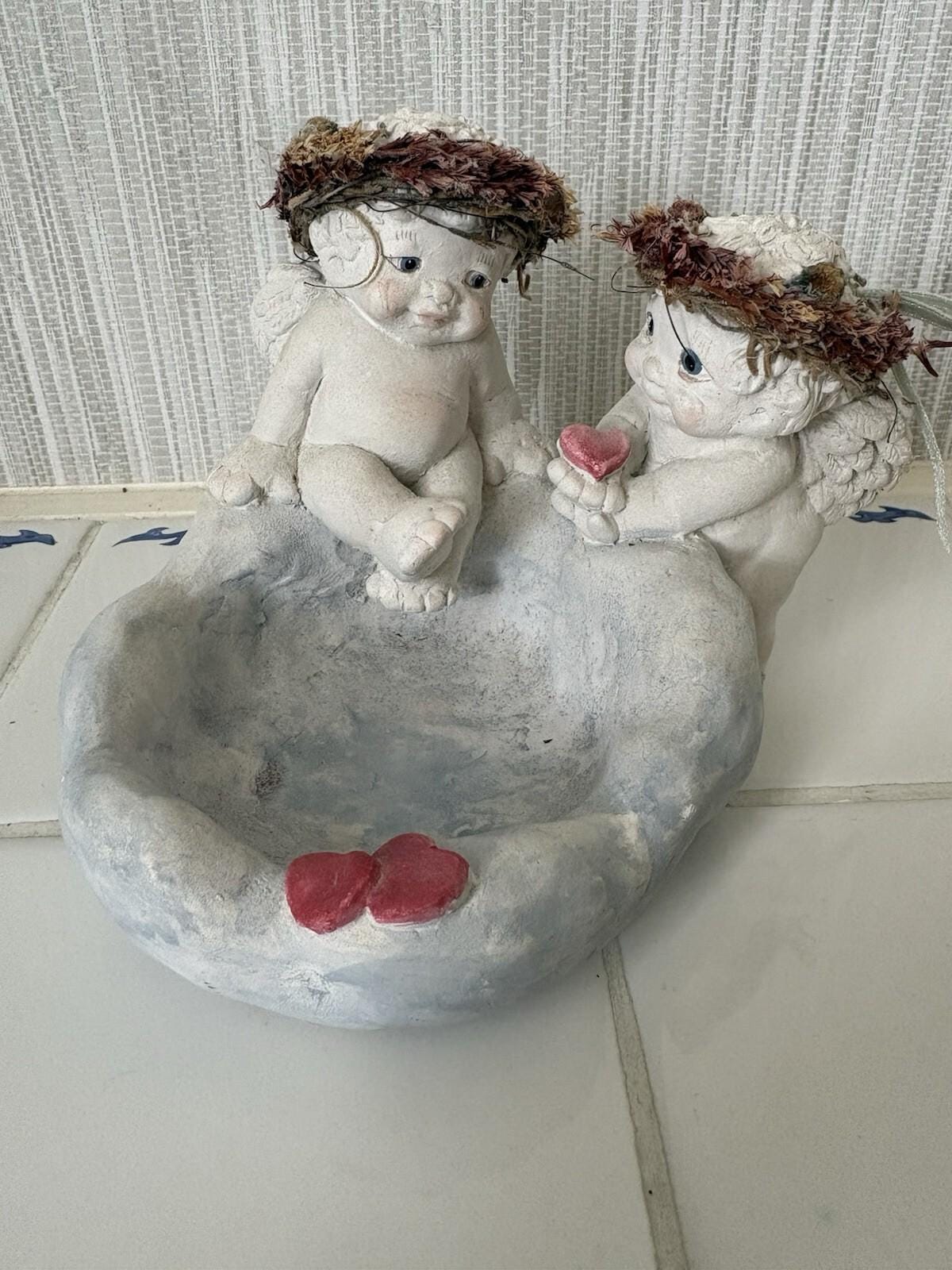 Vintage Angel Fountain - Etsy
