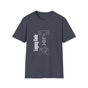 Legacy Code T-Shirt | Retro Game Controller DNA Design image 7
