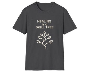 Läkning är en färdighet Träd T-shirt | Växttillväxtgrafik