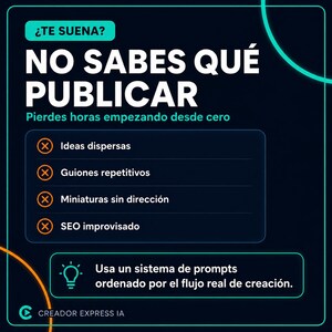 100 Prompts for YouTube Without Showing Your Face | Scripts, Titles, Thumbnails, and SEO | AI Pack in Spanish