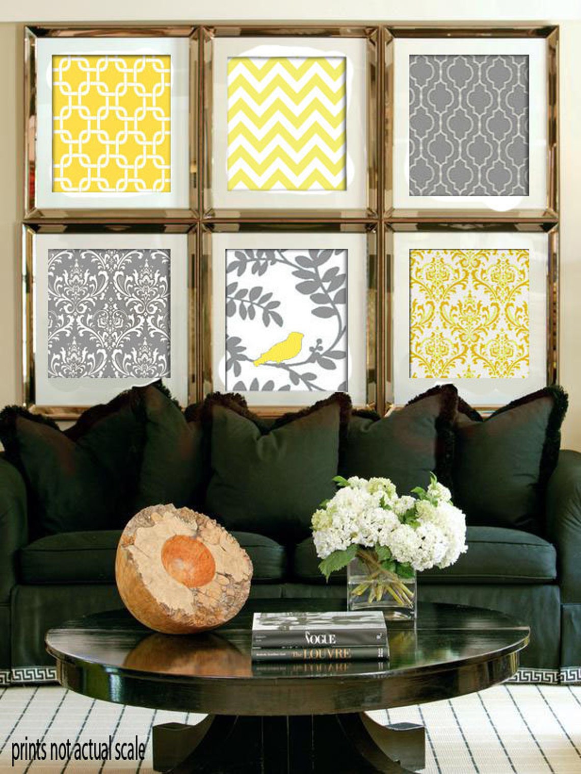 Digital Print Wall Art Prints Vintage / Modern Inspired Set Etsy