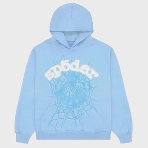 Sp5der hoodie sky blue - Etsy 日本