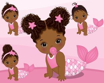 Download Baby Mermaid Svg Etsy