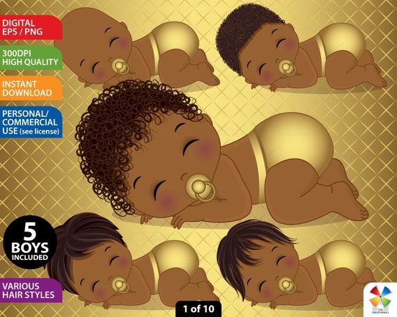 Gold Baby Bot Clipart Vector Newborn Metallic African - Etsy Australia Gold Baby Bot Clipart Vector Newborn Metallic African - Etsy Australia