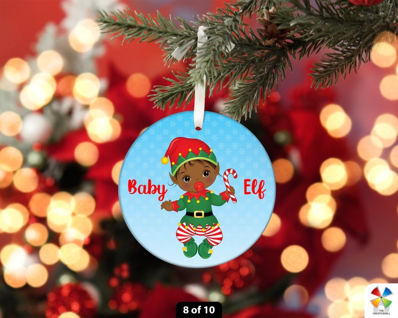 Black Baby Elf Clipart Vector Newborn Little Elves PNG - Etsy