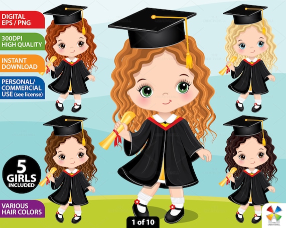 Set 10 Childrens Graduation Gowns & Hats Kids Nursery 3-6 Years Colour  Costume | eBay