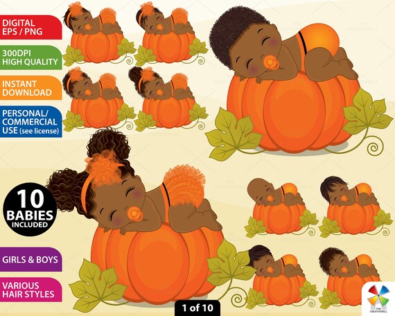 Clipart Mustard Baby Coat Baby Sleeping Pumpkin Clipart, Vector