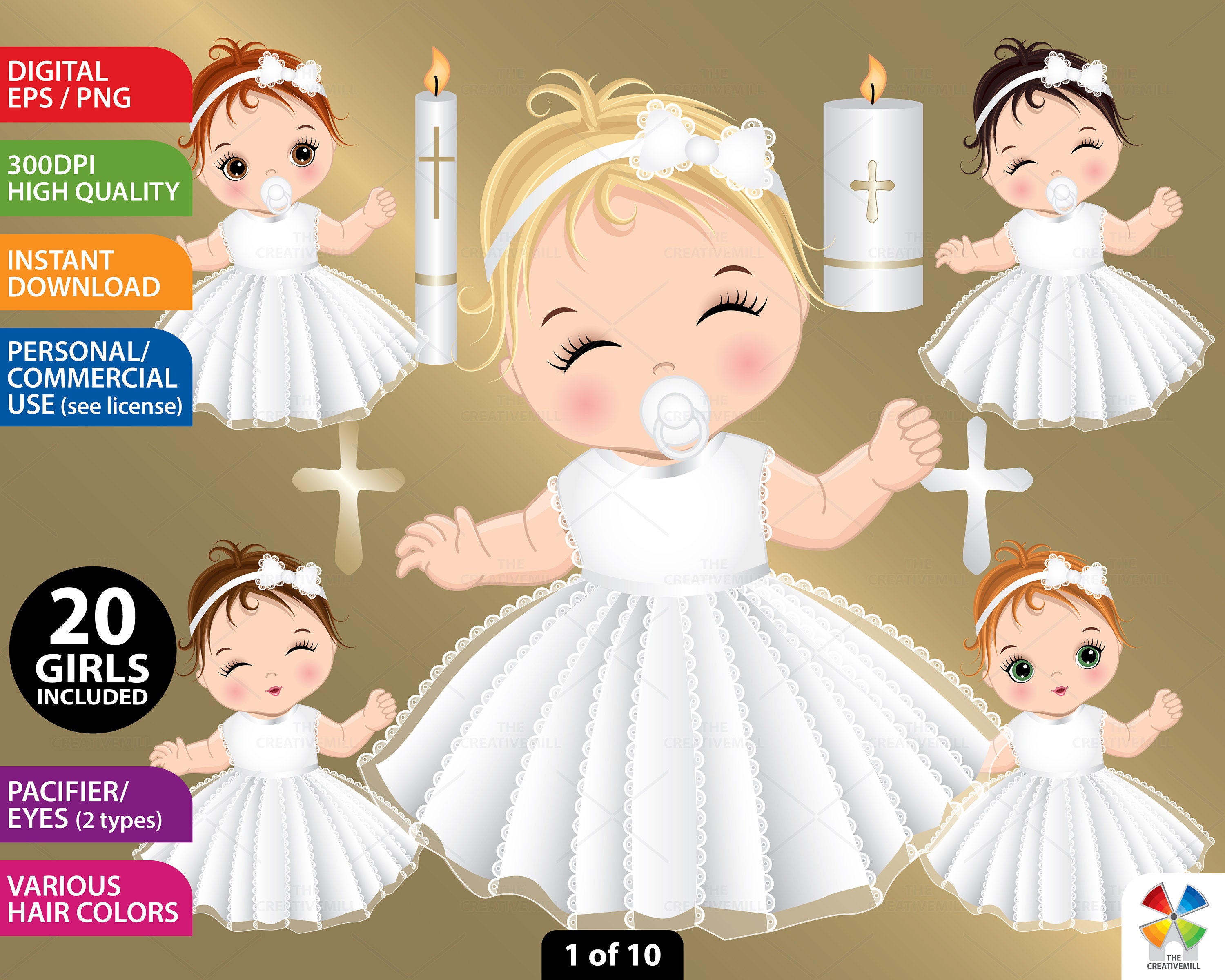 umc infant baptism clipart