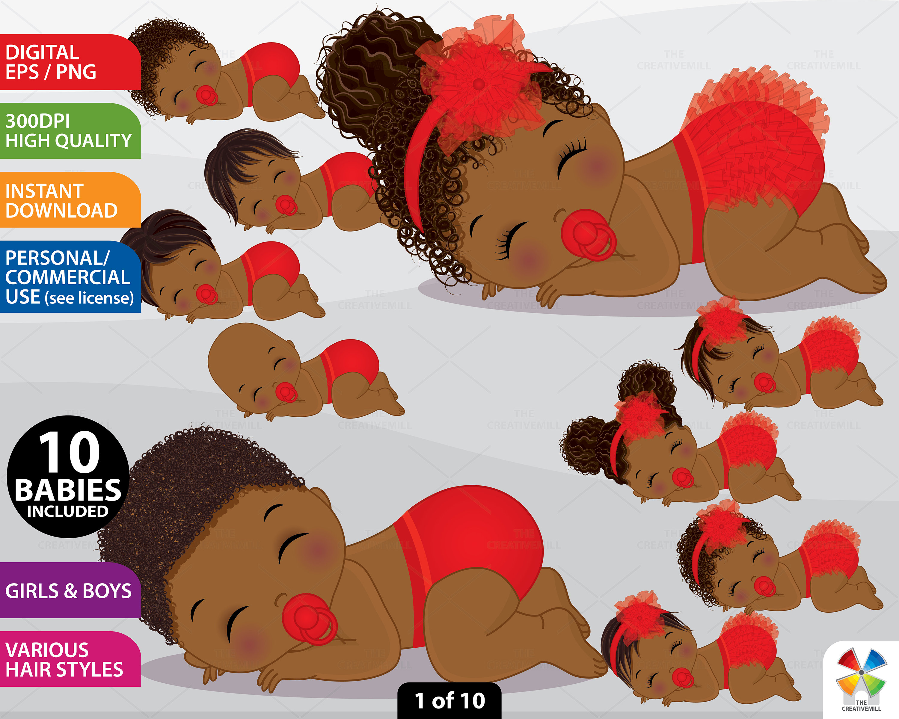 Pin de Rushe' Noble em Afro puff baby