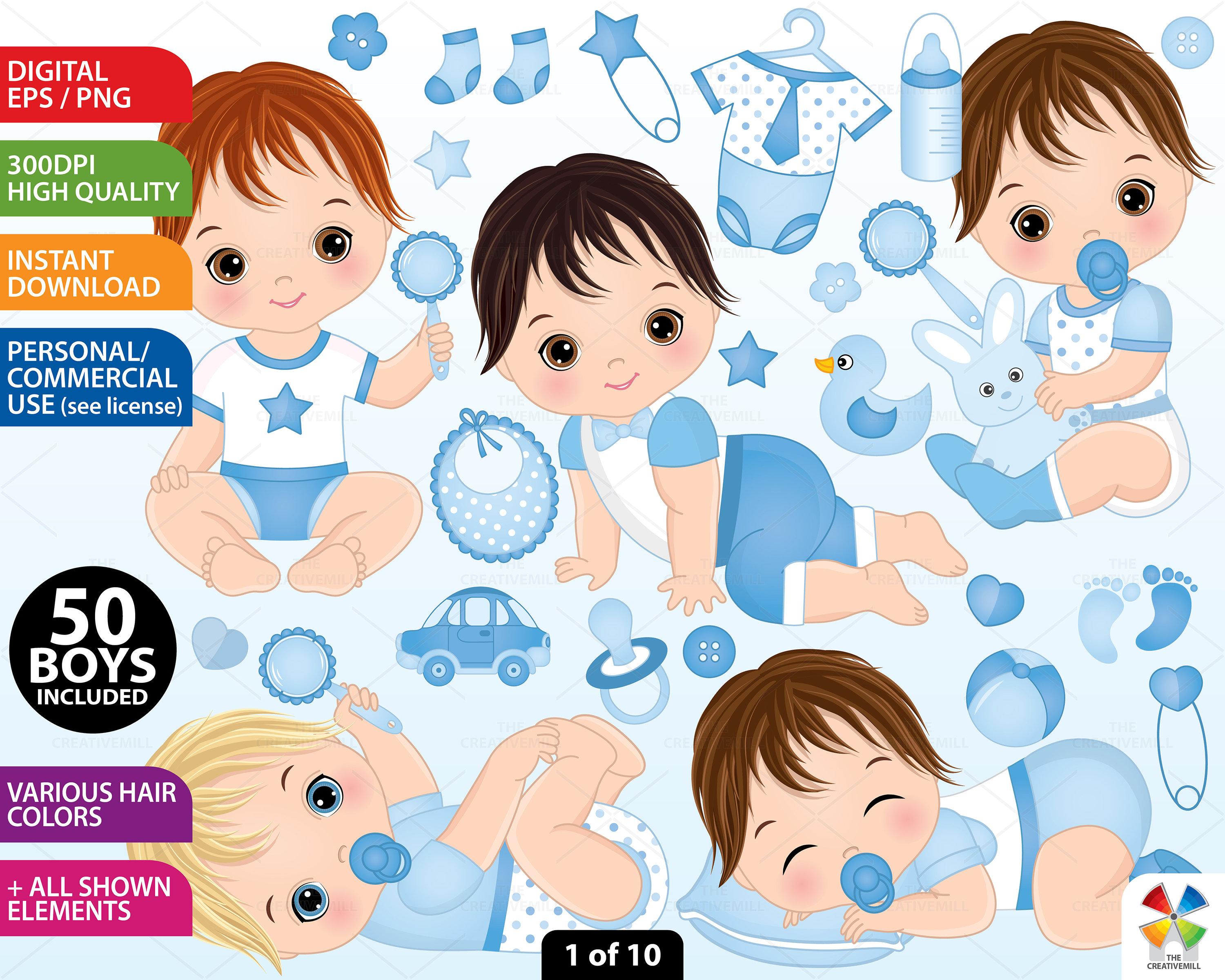 Clipart Of A Newborn Baby