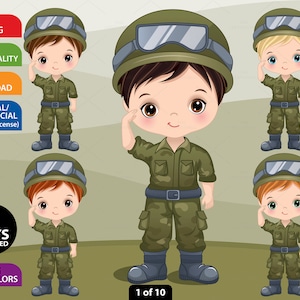 小さな兵士のクリップアート、ベクター陸軍少年、軍の少年 PNG、キャラクター、子供、装甲部隊、かわいい男の子の画像、昇華、愛国者のクリップアート