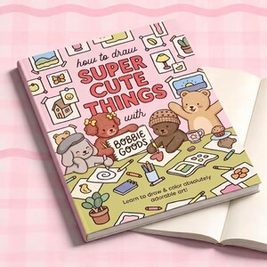 How to Draw Cute Things Step by Step PDF Bundle Kawaii Drawing Books Learn to Draw Animals, Food, Objects Cute Characters Printable Digital