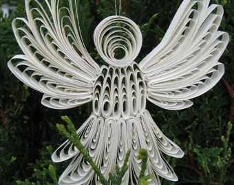 Paper Quilled Christmas Angel