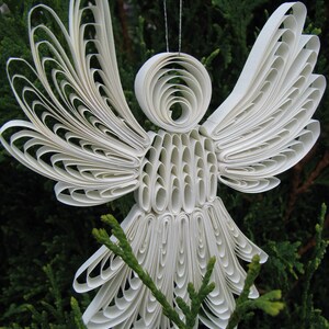 Paper Quilled Christmas Angel image 3