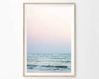 Beach Decor, Beach Print, Beach Wall Art, Beach Dorm Decor, Beach Printable, Ocean Photography, Ocean Photo Ocean Beach Printable Download