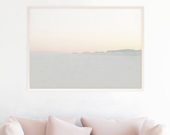 White Sands Desert Printable Wall Art, Boho Wall Decor, Printable Art Horizontal, Poster Landscape Art,  Downloadable Art, Digital Prints