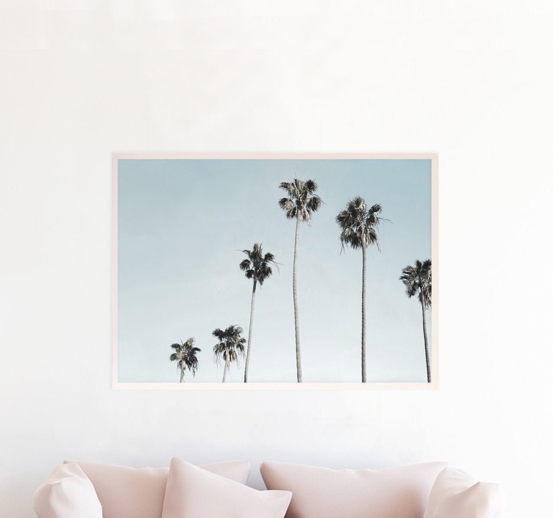 Palm Tree Print Palm Tree Printable Palm Tree Poster Downloadable ...