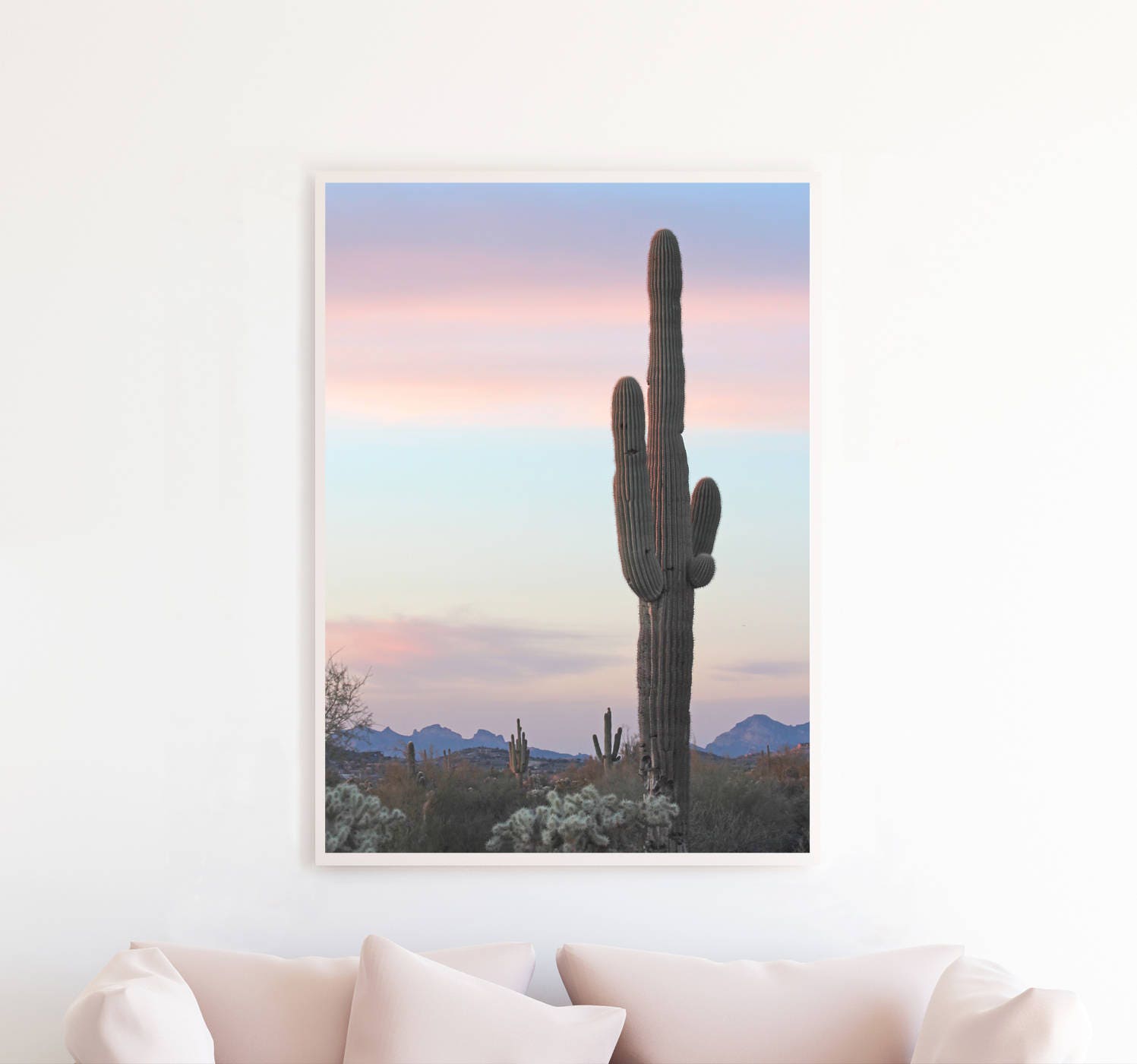 Desert Print Cactus Print Desert Art Photography Digital | Etsy