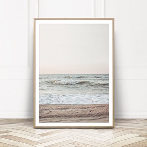 Beach Print, Beach Decor Wall Art, Beach Dorm Decor, Beach Printable, Beach Photography, Digital Download, Beach Coastal, Ocean Print