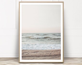 Beach Print, Beach Decor Wall Art, Beach Dorm Decor, Beach Printable, Beach Photography, Digital Download, Beach Coastal, Ocean Print