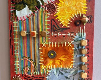 Therapeutic Thought - Patch Painting