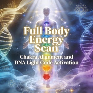 Full Body Energy Scan, Chakra Alignment and DNA Light Code Activation