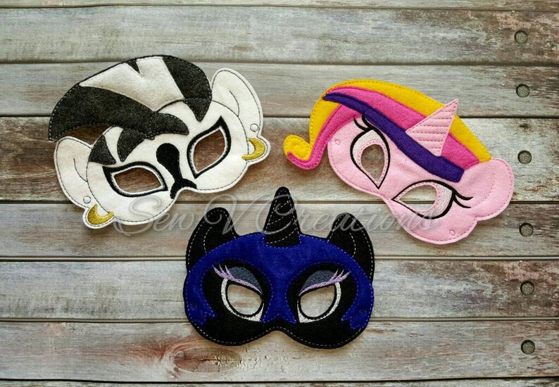 My Little Pony inspired Masks MLP | Etsy