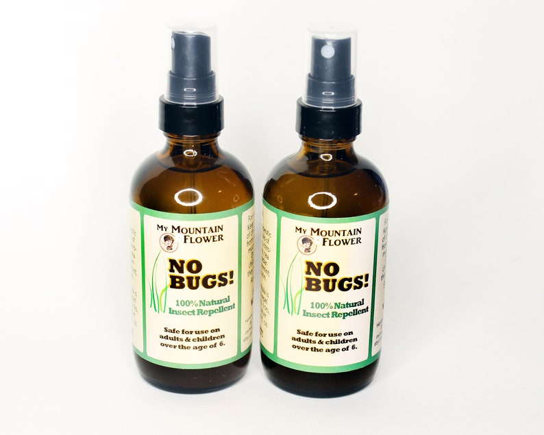 Natural Bug Spray Deet Free Bug Spray Insect Repellent Tick Etsy