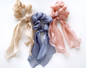 Shimmer Scarf Scrunchie