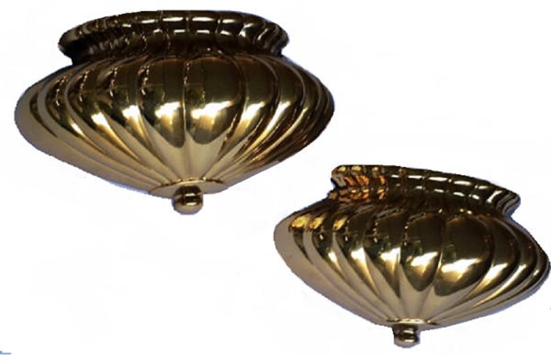 Wall Pockets Home Decor Gold Metallic Interior Set Planter For Artificial Flowers