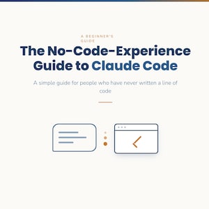 Claude Code Beginnersgids, E-book over het bouwen van AI-apps zonder code (PDF-download)