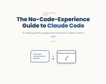 Claude Code Beginner's Guide, No-Code AI App Building Ebook (PDF Download)