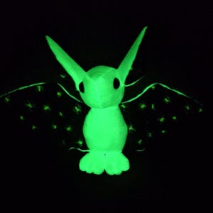 Plush Bat Large Glow In The Dark Spider Halloween Stuffed Toy