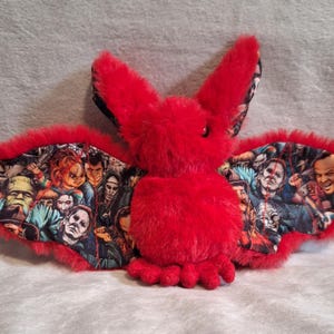 Peluche di pipistrello di film horror di Halloween