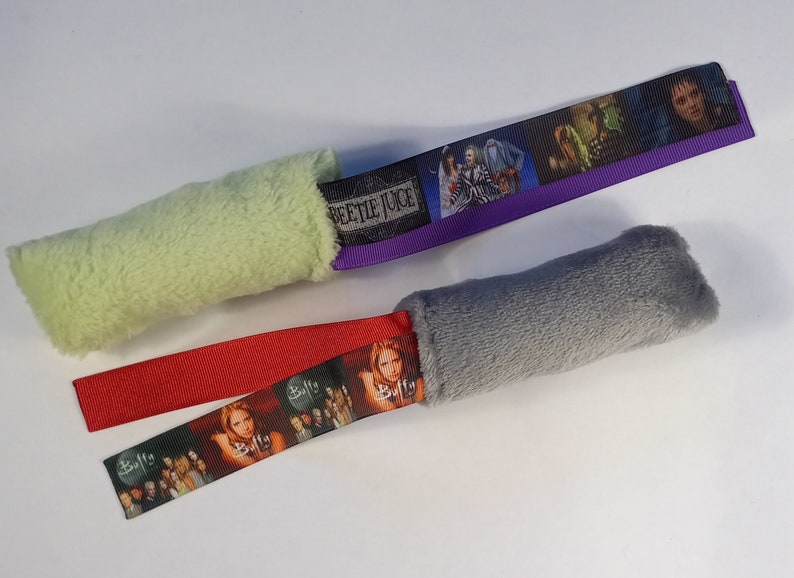 Buffy Buffy The Vampire Slayer Cat Toy, Catnip Toy, Ribbon Toy, Toss Toy, Kitten Toy, Pop Culture image 4