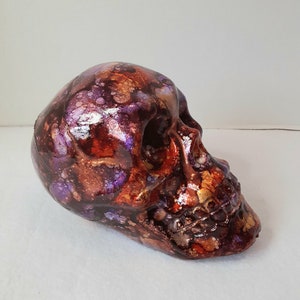Cosmic  Skull, Human skull, plastic skull,Halloween skull, Halloween prop
