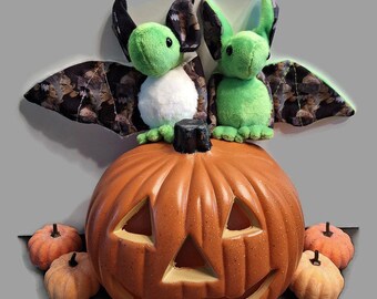 Plush Bat Frankenstein Halloween Stuffed Toy