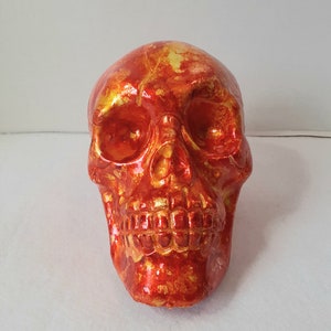 Cosmic  Skull, Human skull, plastic skull,Halloween skull, Halloween prop
