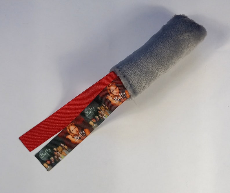 Buffy Buffy The Vampire Slayer Cat Toy, Catnip Toy, Ribbon Toy, Toss Toy, Kitten Toy, Pop Culture image 1