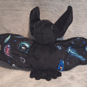Plush Bat Deep Sea Creatures Halloween Stuffed Toy