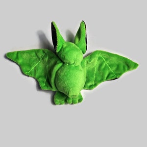 Pluche Bat Frankenstein Halloween knuffel afbeelding 5