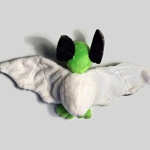 Pluche Bat Frankenstein Halloween knuffel afbeelding 8