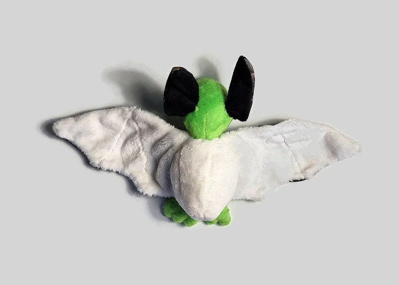 Pluche Bat Frankenstein Halloween knuffel afbeelding 8